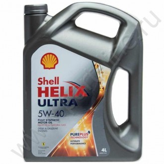 Моторное масло Shell Helix Ultra 5w40   4л  ( 550055905/550051593)